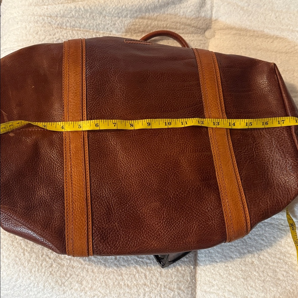 Primonaip handmade Italian leather bucket bag. - Picture 12 of 14